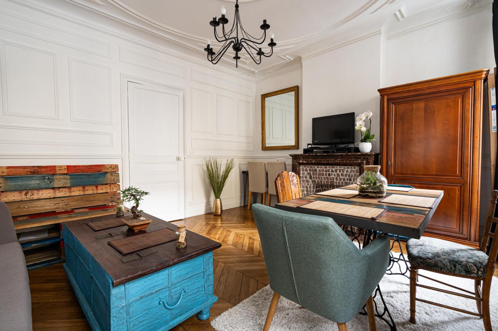 Au Marche Aux Puces De Saint Ouen Appartement Buitenkant foto