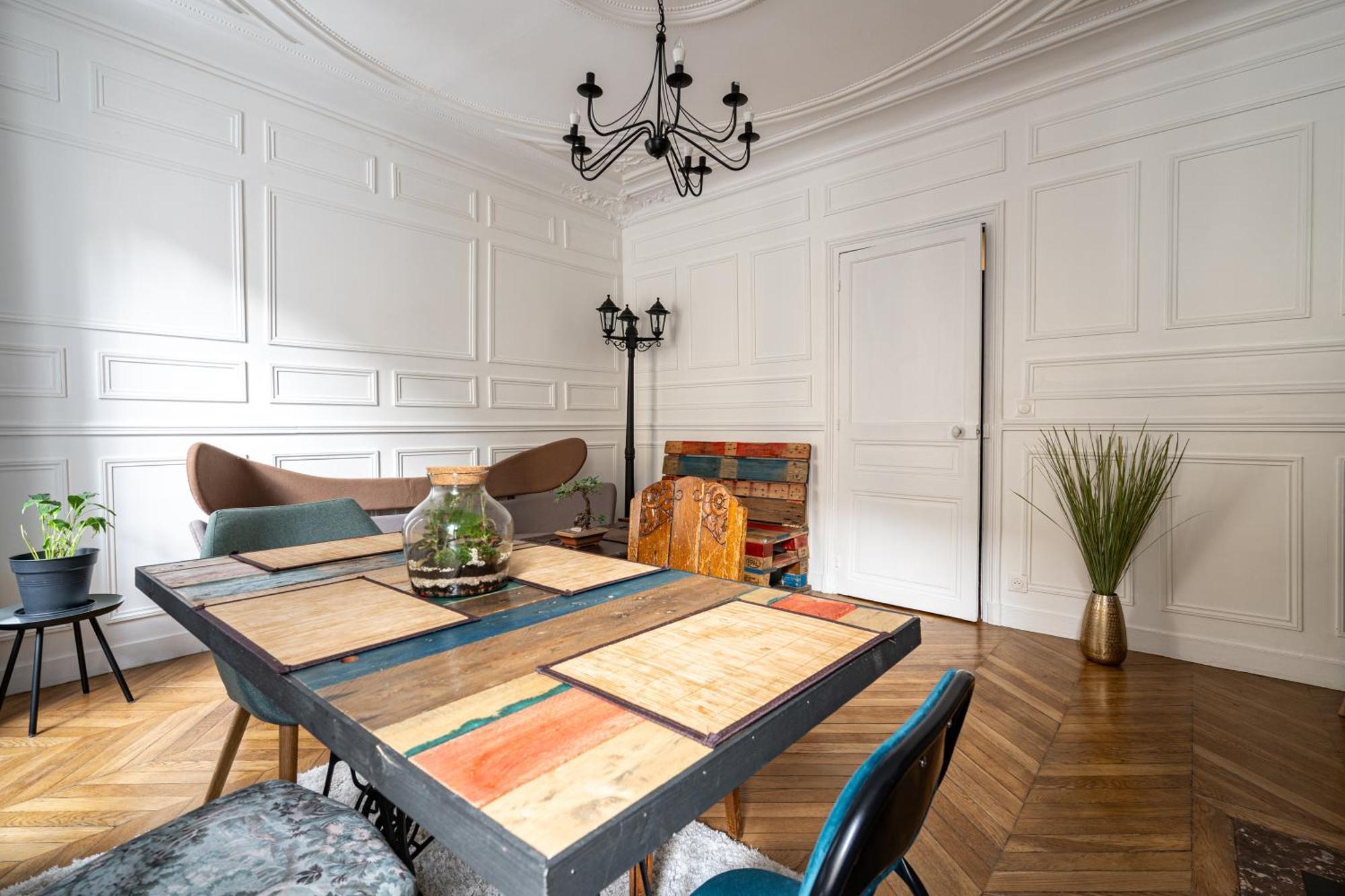 Au Marche Aux Puces De Saint Ouen Appartement Buitenkant foto